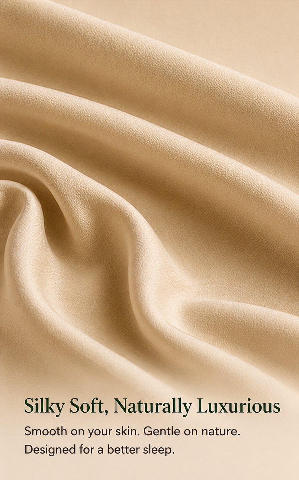 Premium Bamboo Bedsheet Set – Desert Sand
