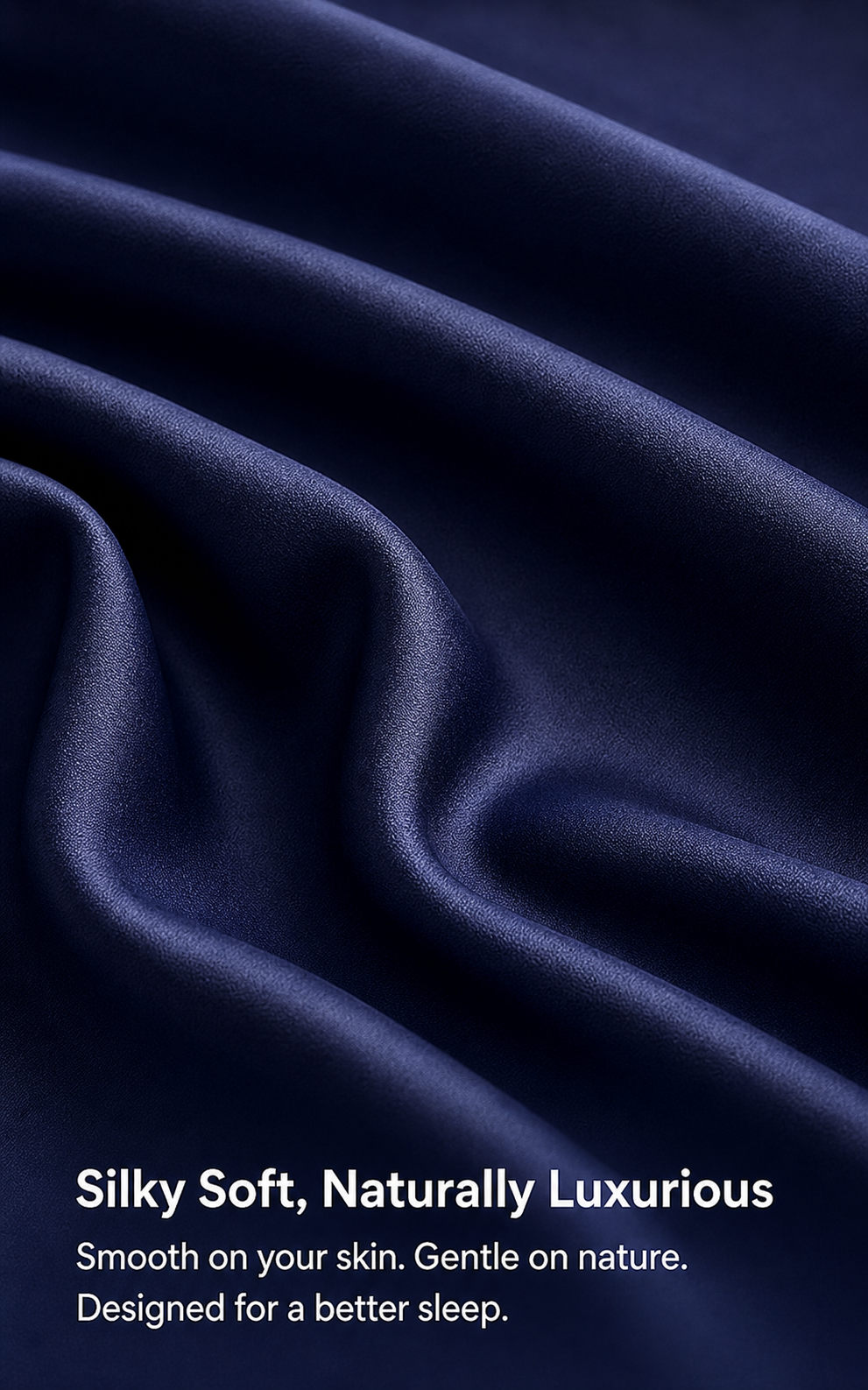 Premium Bamboo Bedsheet Set – Midnight Ocean