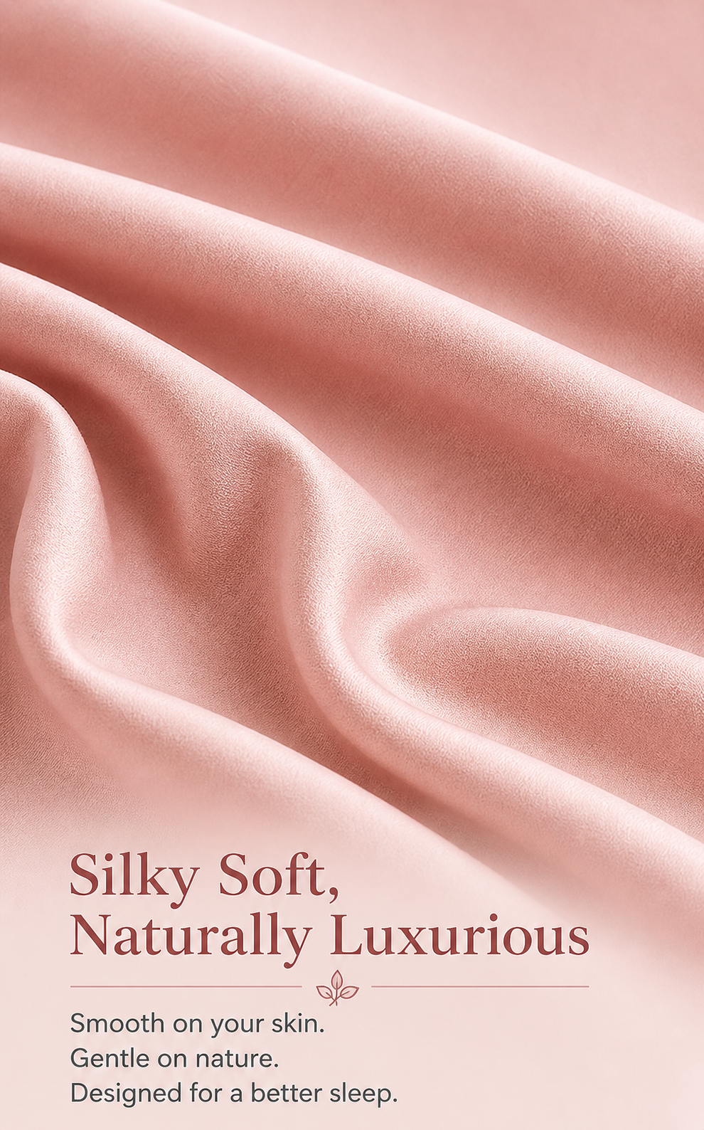 Premium Bamboo Bedsheet Set – Rose Cloud