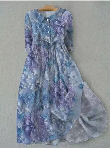 Botanical Elegance Maxi Dress Collection